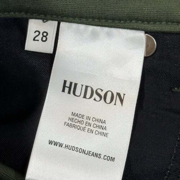 Hudson womens Noa Straight Leg Crop Pants Olive 28 - Picture 11 of 12